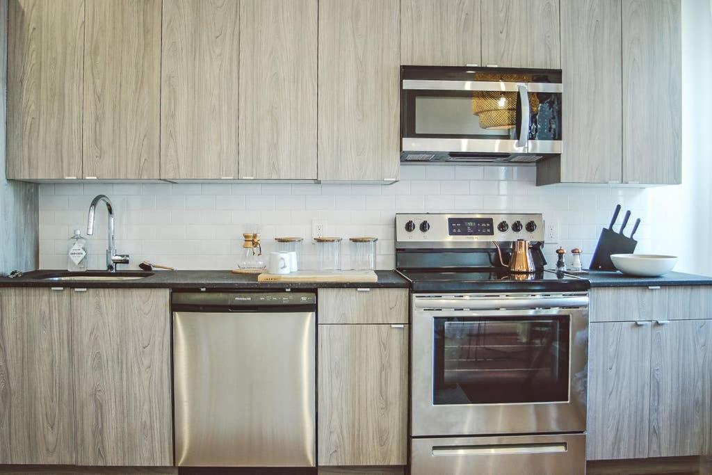 Rail Park Downtown Studio, Amazing Views, Contactless Check-In Philadelphia Exterior foto